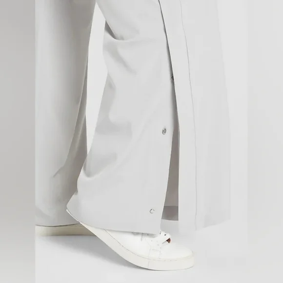 Athleta Gramercy Track Trouser In Light Gray 🩶 Size Large - Picture 3 of 9